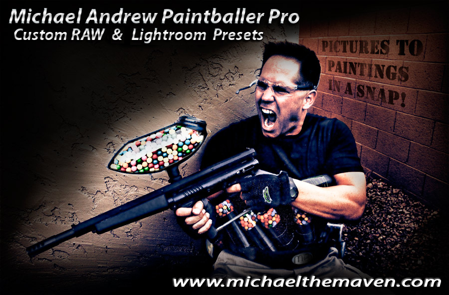 Michael Andrew Paintballer Pro RAW / Lightroom Presets
