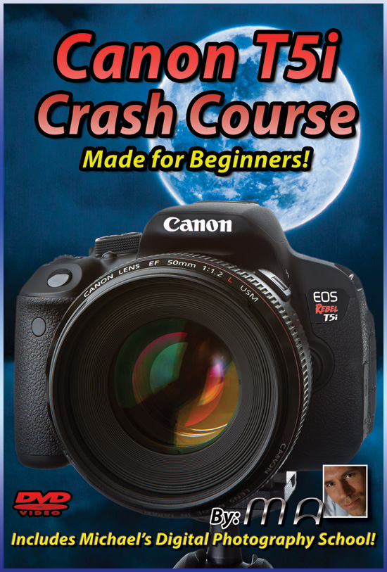 Canon Rebel T5i Crash Course DVD + Download