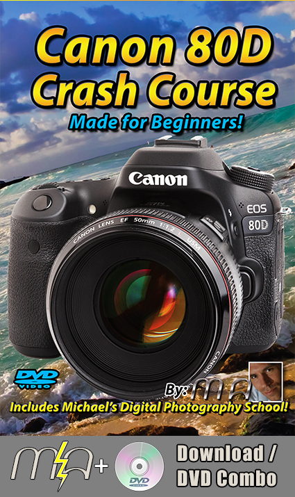 Canon 80D Crash Course Training Tutorial DVD + Download