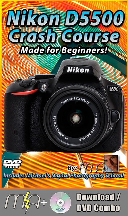 Nikon D5500 Crash Course DVD + Download