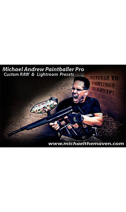 Michael Andrew Paintballer Pro RAW / Lightroom Presets [MTM-PBPRO]